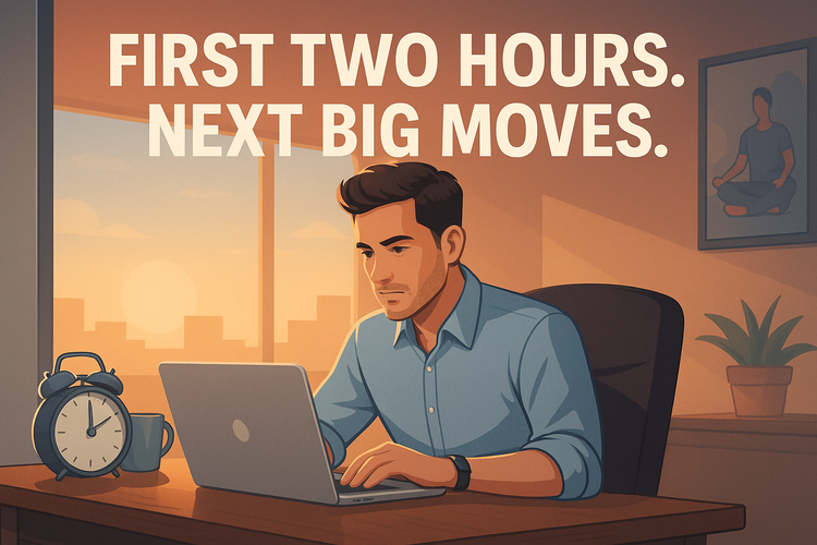 First Two Hours. Next Big Moves.