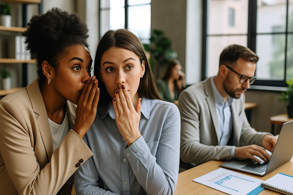 Gossip, Grit & Google Paychecks